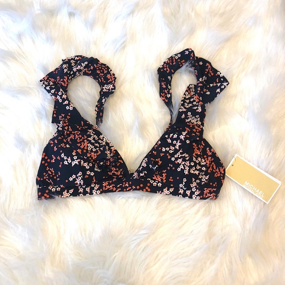 NEW Michael Kors Rose Pink Bloom Bikini Set 👙 - Picture 2 of 8